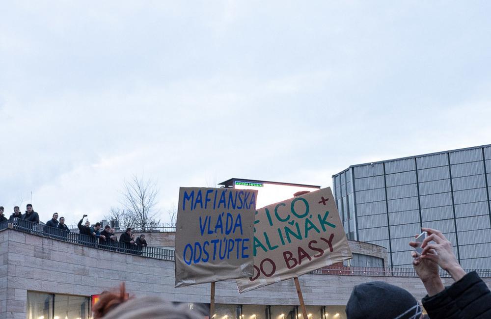 FOTO: Pochod Postavme sa za slušné Slovensko v Žiline 9. marec 2018, foto 26