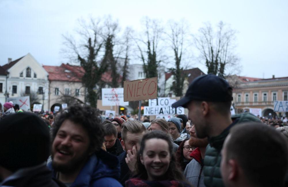 FOTO: Pochod Postavme sa za slušné Slovensko v Žiline 9. marec 2018, foto 18