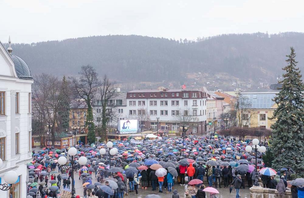 FOTO: Žilina druhýkrát vyšla do ulíc - pochod Za slušné Slovensko, foto 8