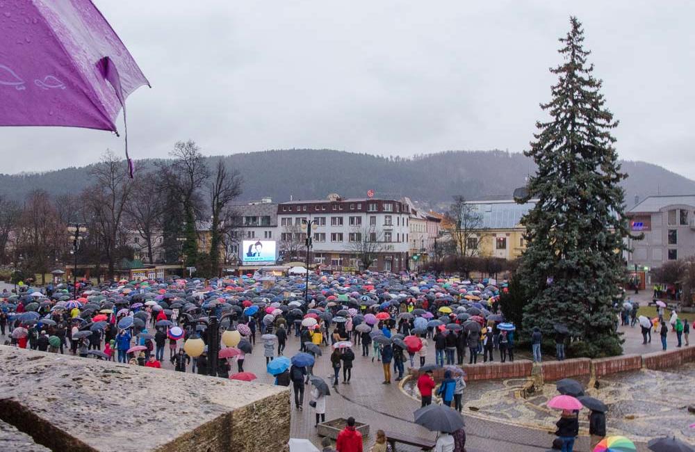FOTO: Žilina druhýkrát vyšla do ulíc - pochod Za slušné Slovensko, foto 9