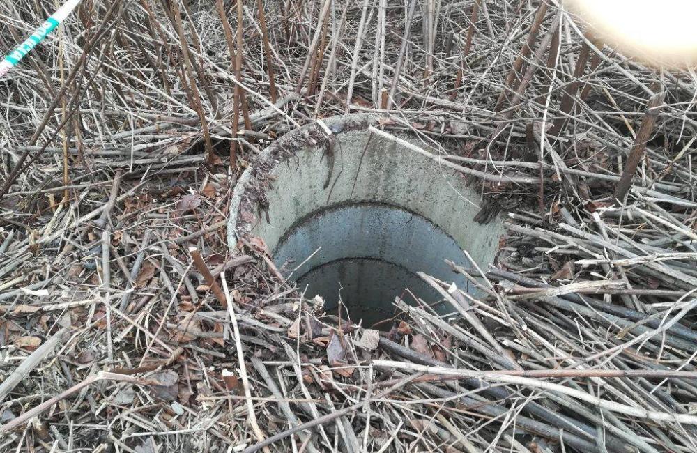 Žena zaseknutá v šachte pri Brodne, foto 1