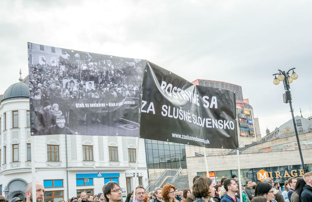FOTO: Štvrté zhromaždenie Za slušné Slovensko v Žiline, foto 19