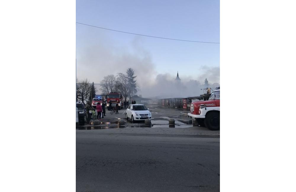 Požiar tržnice v meste Martin - 9.4.2018, foto 6