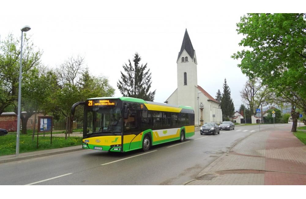 Prvý zo série nových autobusov Solaris Urbino IV 12 v Žiline, foto 1