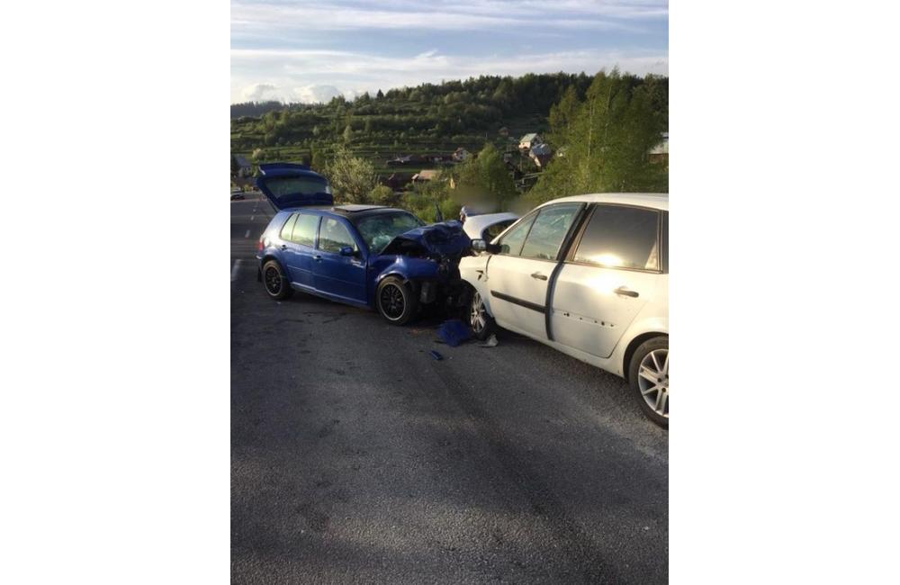Dopravná nehoda v obci Lutiše 28.4.2018, foto 3