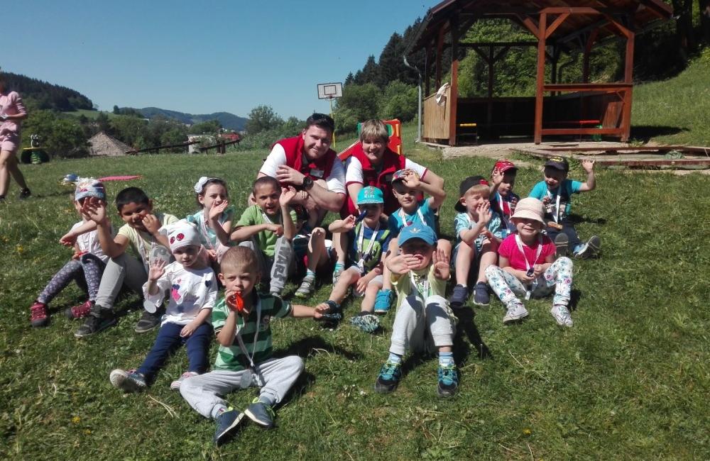 Operátori KOS Žilina učili deti na návšteve v škôlke v Žiline - Zádubní , foto 1