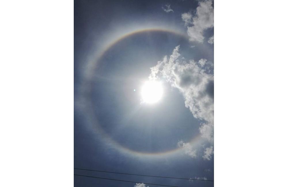 FOTO: Nad Žilinou sa dnes objavila kruhová dúha, foto 3