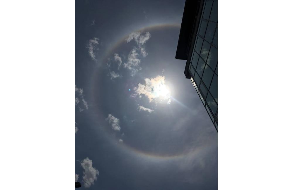 FOTO: Nad Žilinou sa dnes objavila kruhová dúha, foto 5