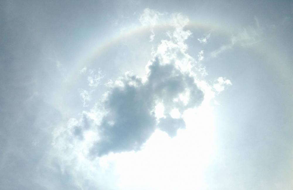 FOTO: Nad Žilinou sa dnes objavila kruhová dúha, foto 8