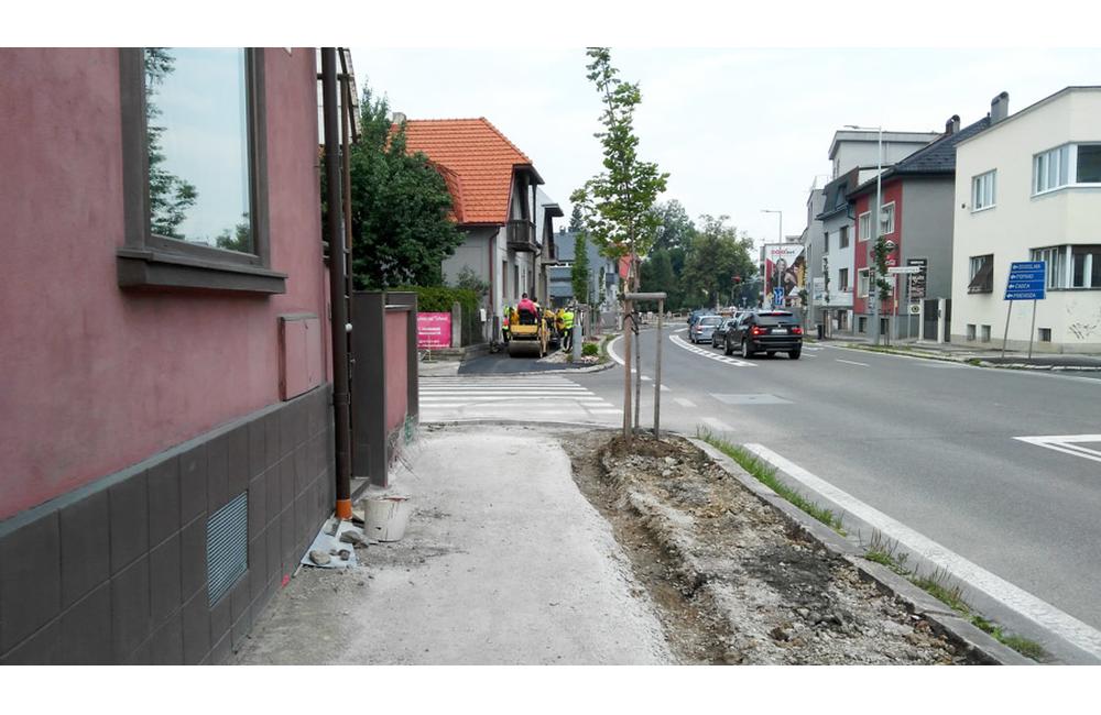 Rekonštrukcia chodníkov Staré mesto Žilina 2018, foto 7