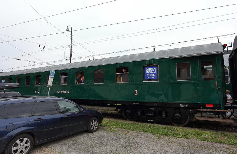 FOTO: Do Žiliny zavítal historický vlak s vozňami československých prezidentov, foto 11