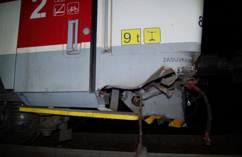 FOTO: Zrážka vlaku s traktorom v obci Svrčinovec 20.7.2018, foto 1