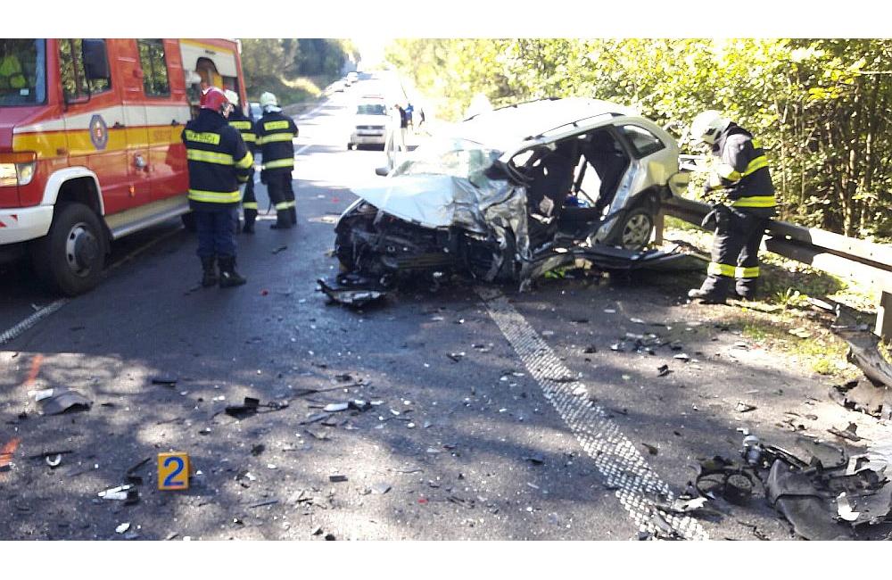 Tragická dopravná nehoda na Orave 30.9.2018, foto 2