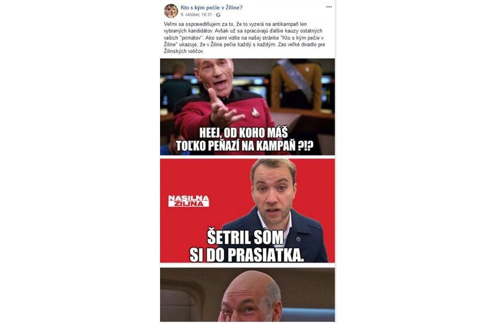 Predvolebná antikampaň 2018 Žilina, foto 18