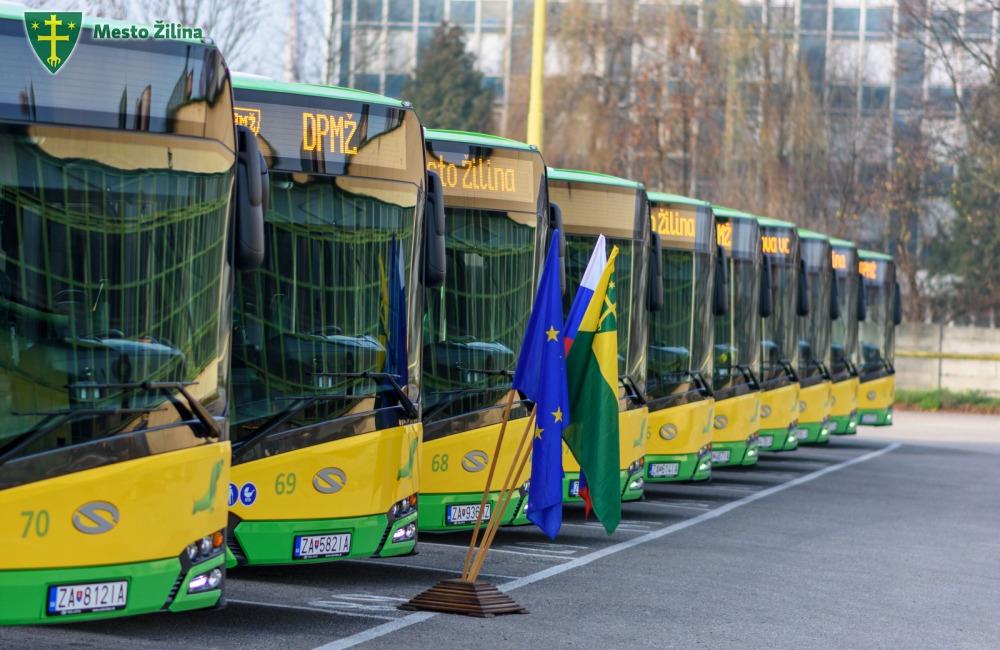 Nové autobusy typu Solaris Urbino 12 v žilinskej MHD, foto 1