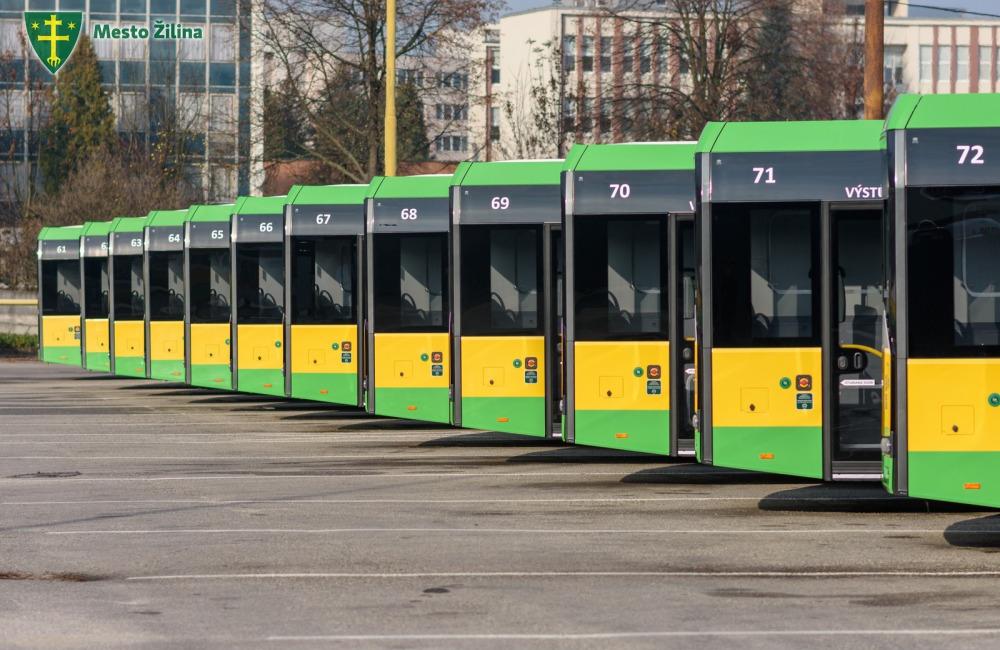 Nové autobusy typu Solaris Urbino 12 v žilinskej MHD, foto 2