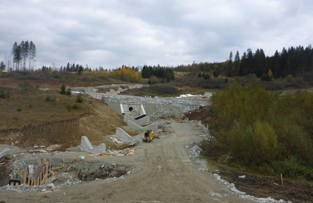 NDS zverejnila októbrové fotografie z výstavby úseku D1 Lietavská Lúčka - Višňové, foto 7