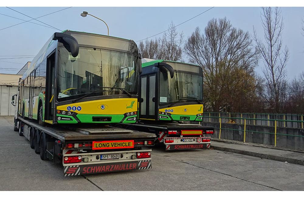 Nové elektrobusy Škoda 26 BB v Žiline, foto 1