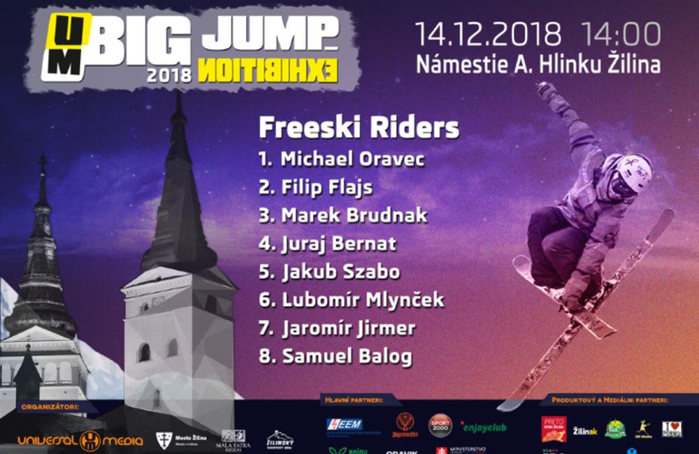 BIG JUMP #8 zavíta 14. decembra do Žiliny na Hlinkovo námestie, foto 1