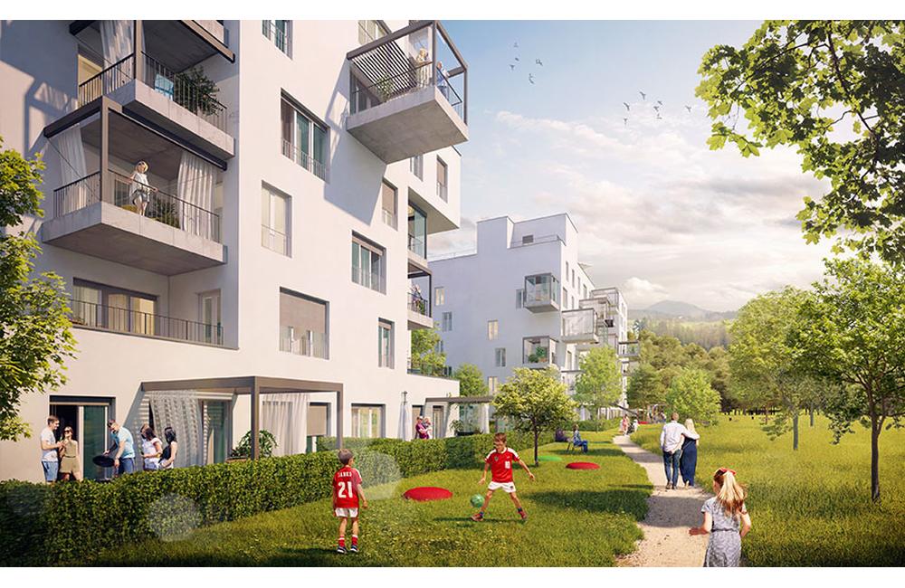 Nová štvrť Kamence v Kysuckom Novom Meste, foto 2