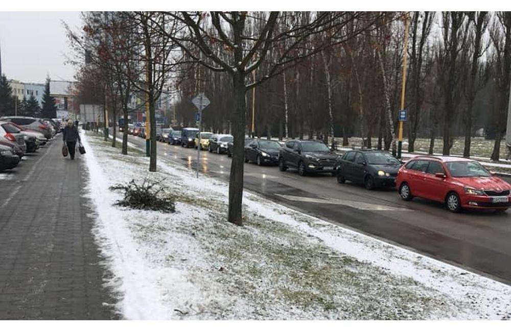 FOTO: Kolaps dopravy v Žiline 21.12.2018, foto 2