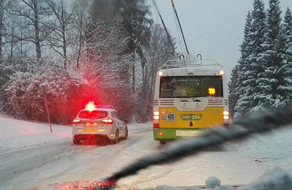 Aktuálna situácia s nepriaznivým počasím v Žiline 3.1.2019, foto 2