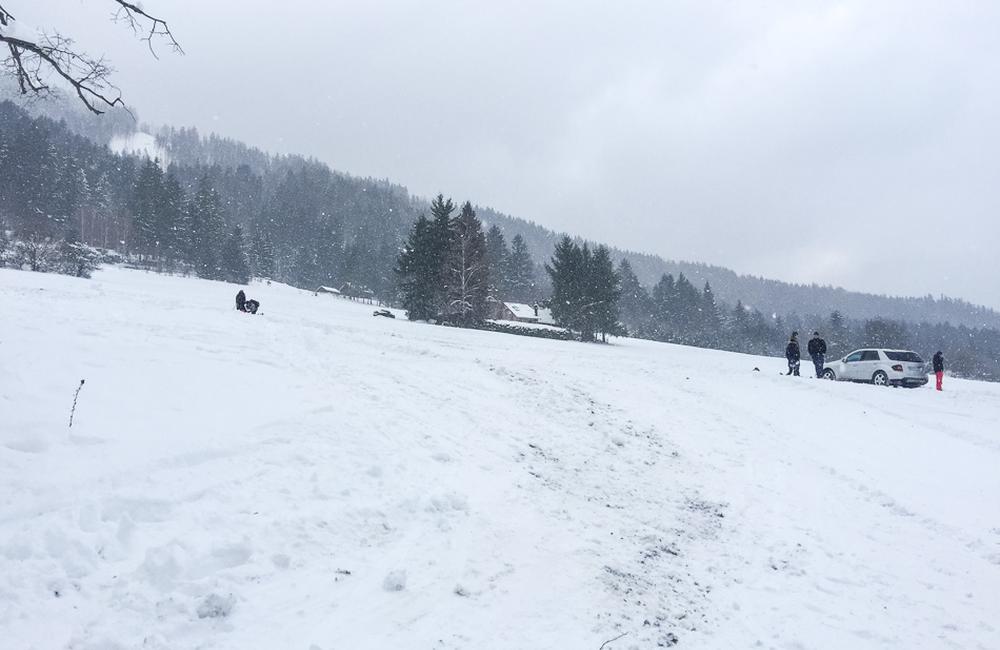 FOTO: Vo Varíne pod Jedľovinou pri Žiline sa cez víkend lyžovalo, otvorené bude aj ďalší víkend, foto 10