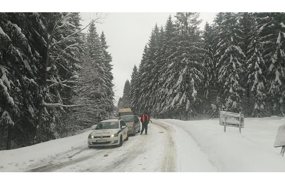 Dopravná situácia v Žilinskom kraji 14.1.2019, foto 6