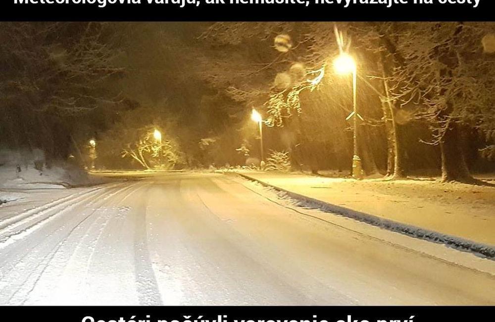 FOTO: Na tému snehovej kalamity v Žilinskom kraji vznikajú vtipné obrázky, foto 3