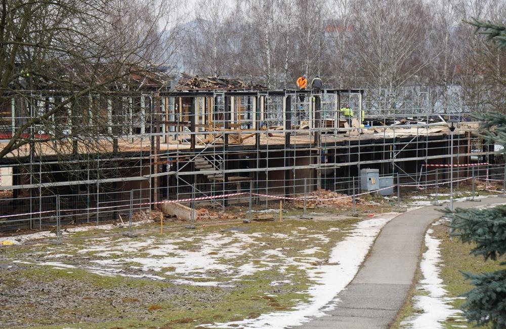 FOTO: Unimobunky pri Novej menze búrajú, na mieste vznikne parkovisko a neskôr budova, foto 11