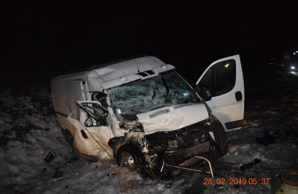 Dopravná nehoda v katastri obce Liptovská Osada 28.2.2019, foto 2