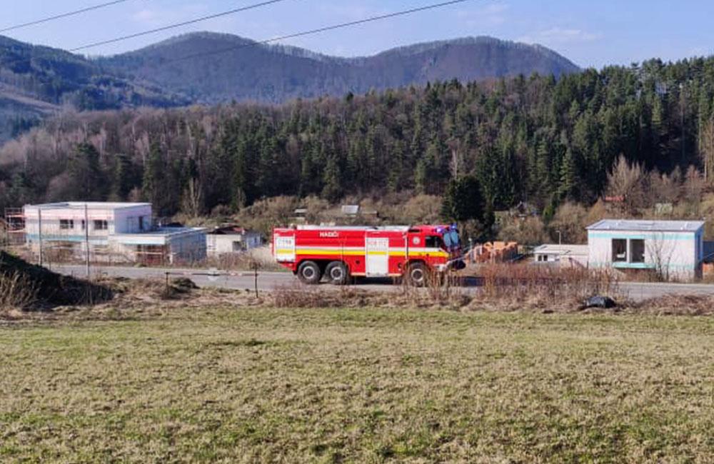 Požiar rodinného domu v mestskej časti Žilina - Zádubnie 31.3.2019, foto 1