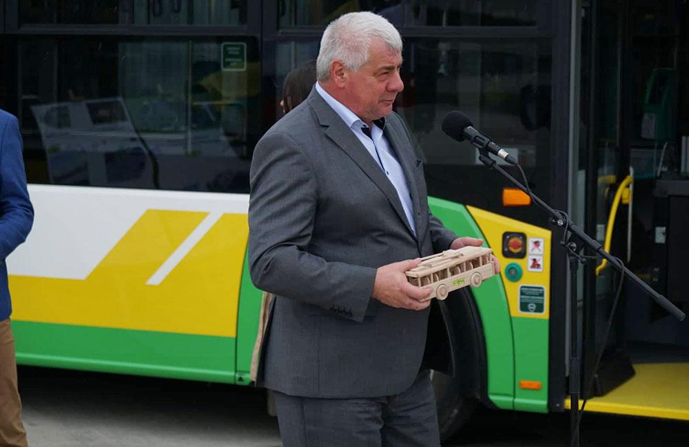 FOTO: Minister dopravy zavítal do Žiliny pri príležitosti ukončenia obnovy trolejbusov, foto 1