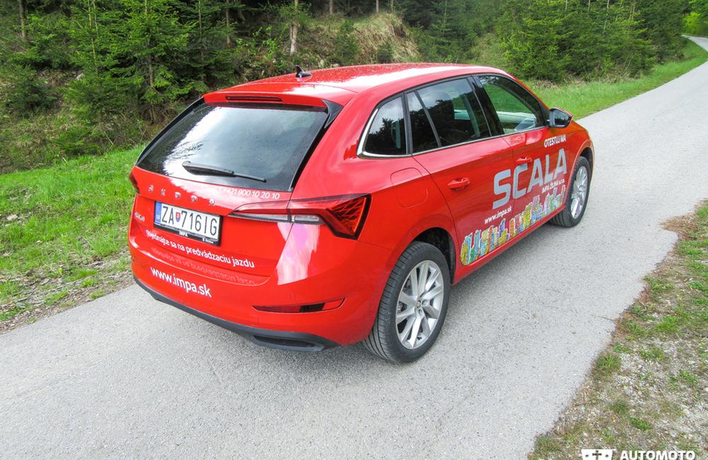 FOTO: Redakčný test nového modelu Škoda Scala, foto 7