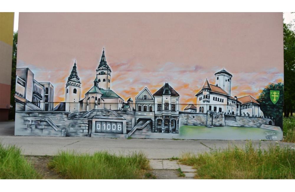 Nový street-art v Žiline na Vlčincoch, foto 5