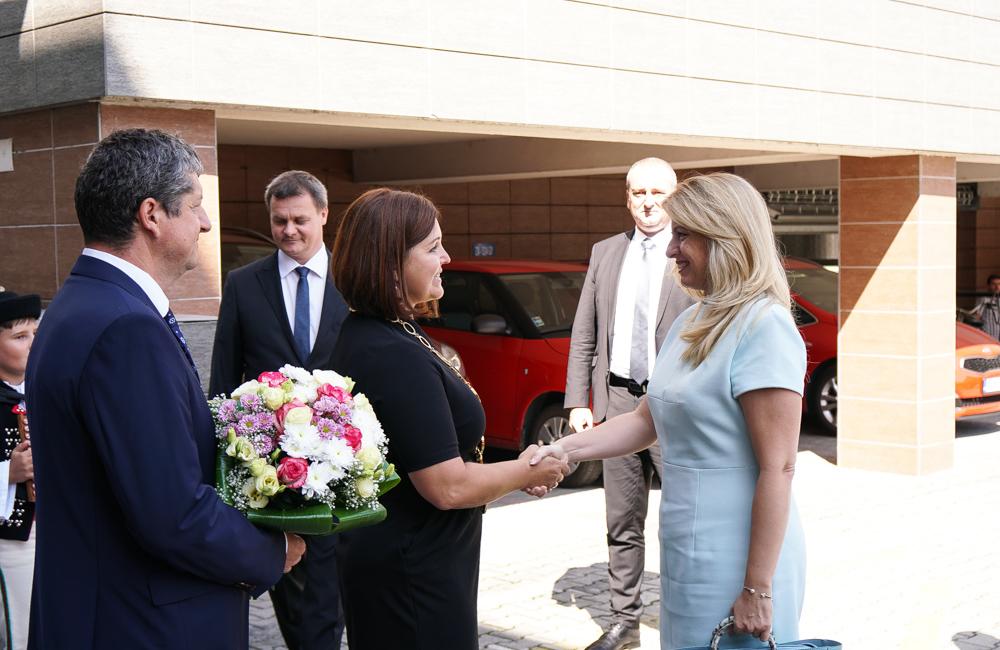 FOTO: Prezidentka Zuzana Čaputová začala oficiálnu návštevu Žiliny v sídle ŽSK, foto 5
