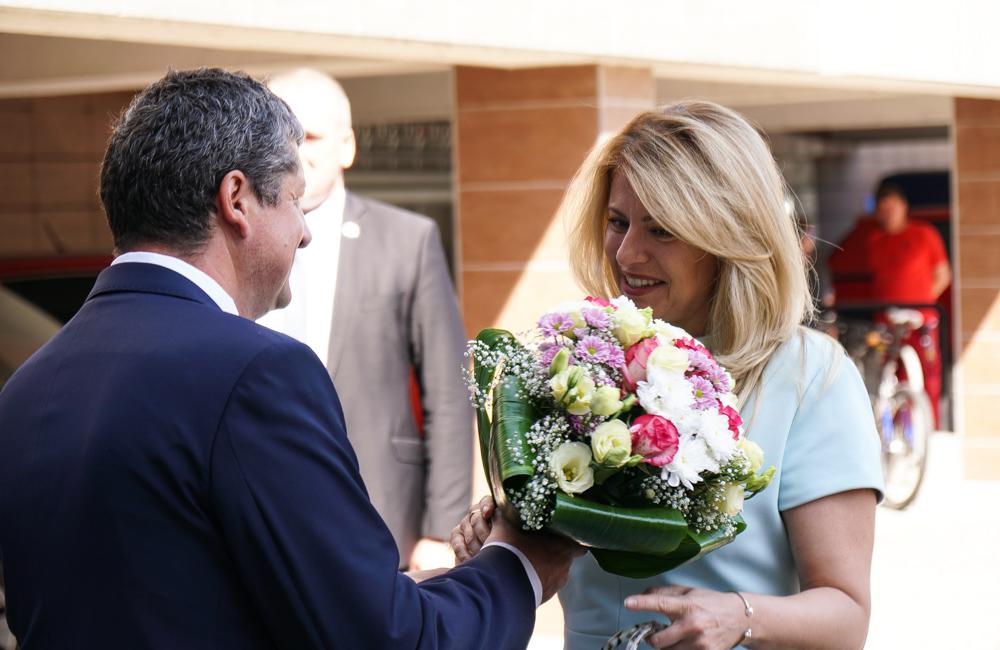 FOTO: Prezidentka Zuzana Čaputová začala oficiálnu návštevu Žiliny v sídle ŽSK, foto 6