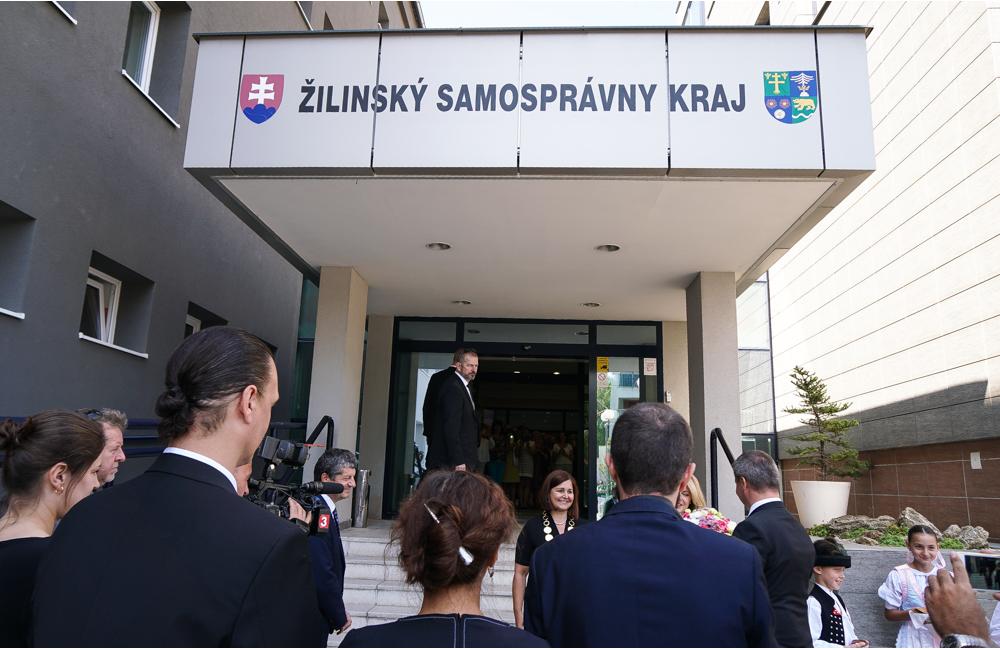 FOTO: Prezidentka Zuzana Čaputová začala oficiálnu návštevu Žiliny v sídle ŽSK, foto 11