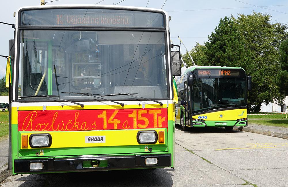 FOTO+VIDEO: Staré trolejbusy typu 14Tr a 15Tr sa definitívne rozlúčili so Žilinou, foto 13