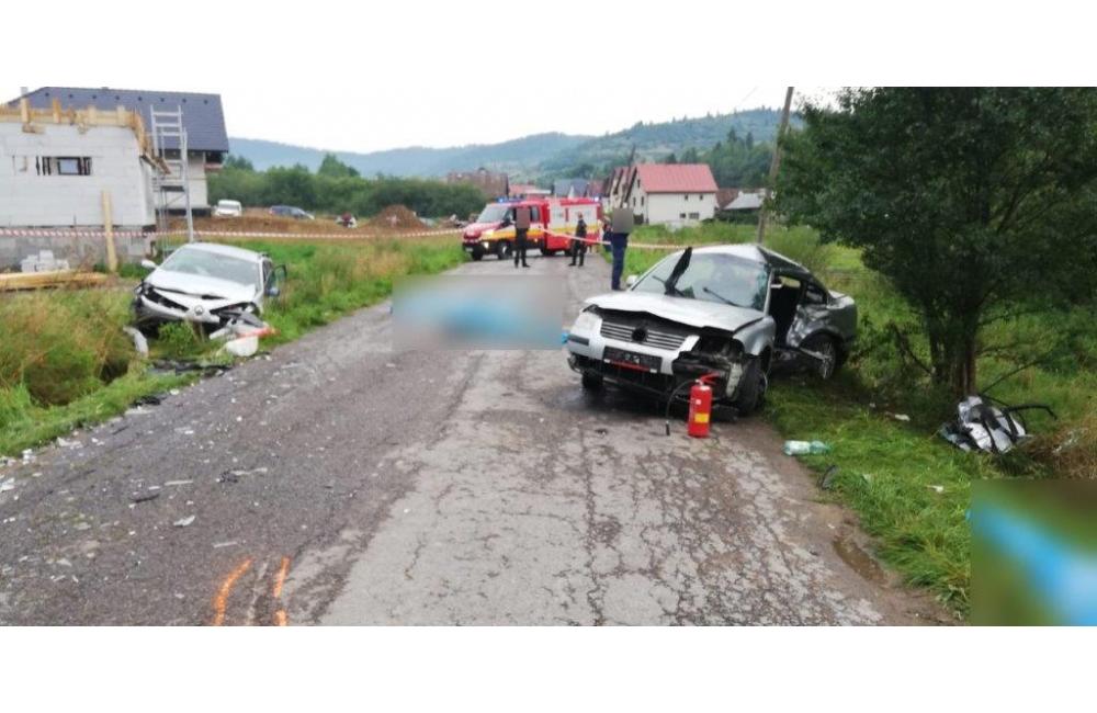 Tragická dopravná nehoda v obci Zábiedovo 25.8.2019, foto 2