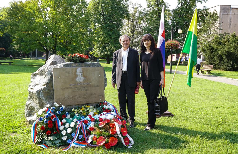 FOTO: Spomienková slávnosť v Sade SNP Žilina aj za účasti 99-ročného partizána, foto 15