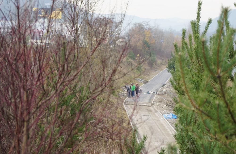 Výstavba novej cyklotrasy po ľavom brehu rieky Váh v Žiline, foto 4