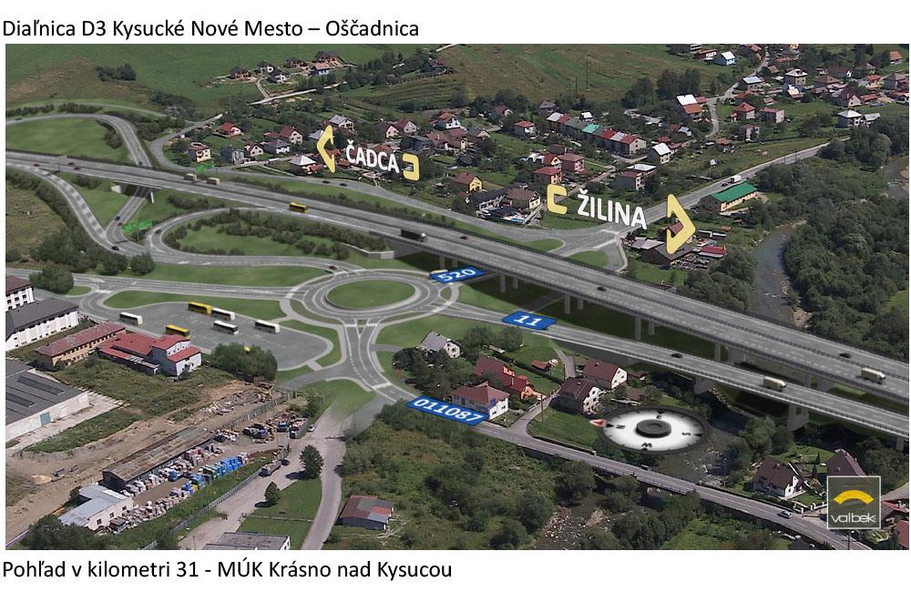 Vizualizácie diaľničného úseku D3 - Kysucké Nové Mesto - Oščadnica, foto 8