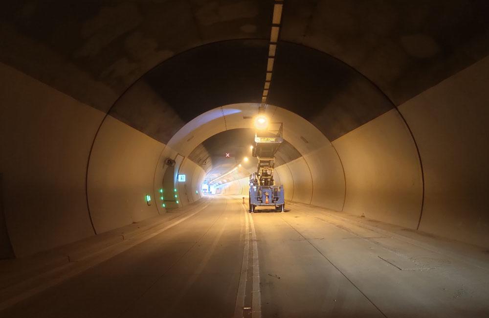 Pravidelná jarná údržba a rekonštrukcie v tuneli Horelica, foto 4