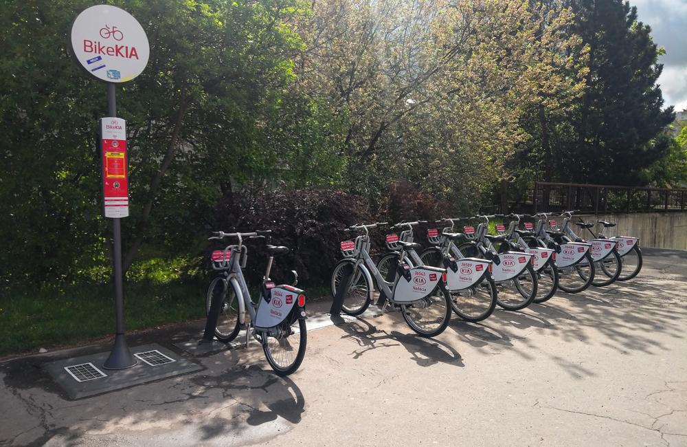 FOTO: Stanice bikesharingu v Žiline už fungujú, stojany aj bicykle dezinfikujú denne, foto 2