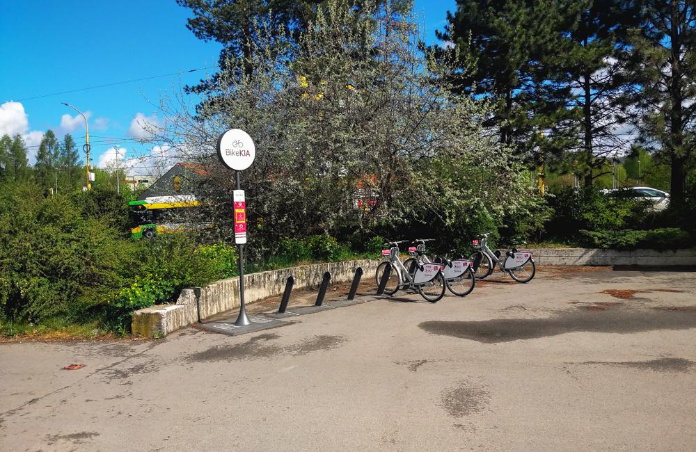 FOTO: Stanice bikesharingu v Žiline už fungujú, stojany aj bicykle dezinfikujú denne, foto 3