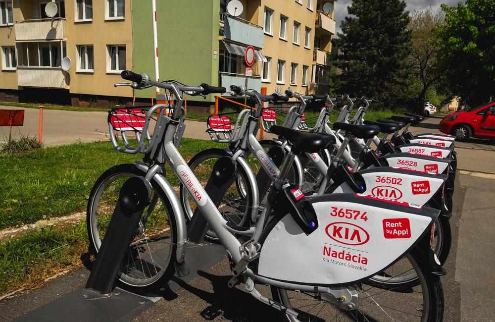 FOTO: Stanice bikesharingu v Žiline už fungujú, stojany aj bicykle dezinfikujú denne, foto 8