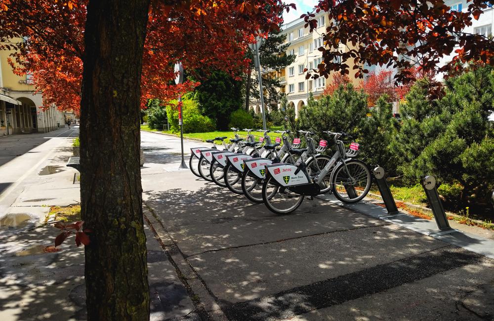 FOTO: Stanice bikesharingu v Žiline už fungujú, stojany aj bicykle dezinfikujú denne, foto 1