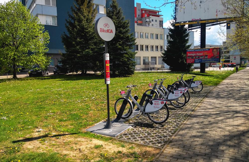 FOTO: Stanice bikesharingu v Žiline už fungujú, stojany aj bicykle dezinfikujú denne, foto 16