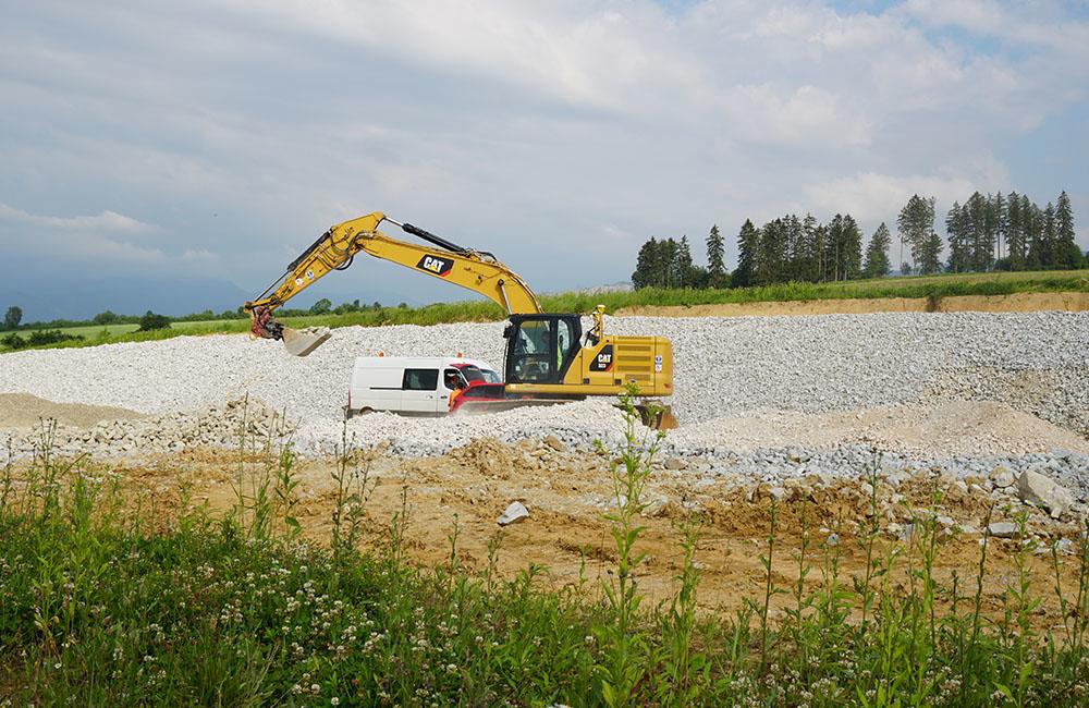 FOTO: Aktuálny stav prác na stavbe diaľničného privádzača 24.06.2020, foto 14